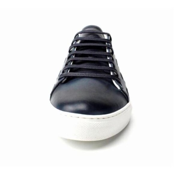 Italian Handmade Men\'s Leather Sneaker/ Tresse Italian Shoes Leather Sneaker / M main image 8